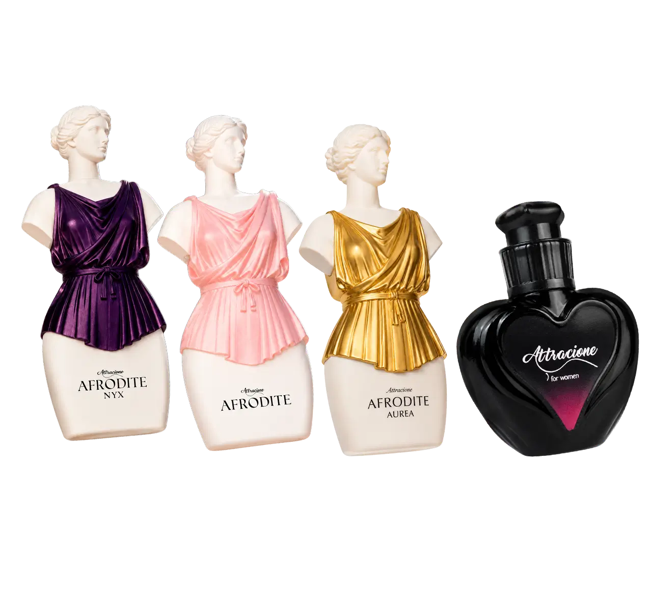 Kit Attracione Woman + Afrodite + Afrodite Aurea + Afrodite Nyx