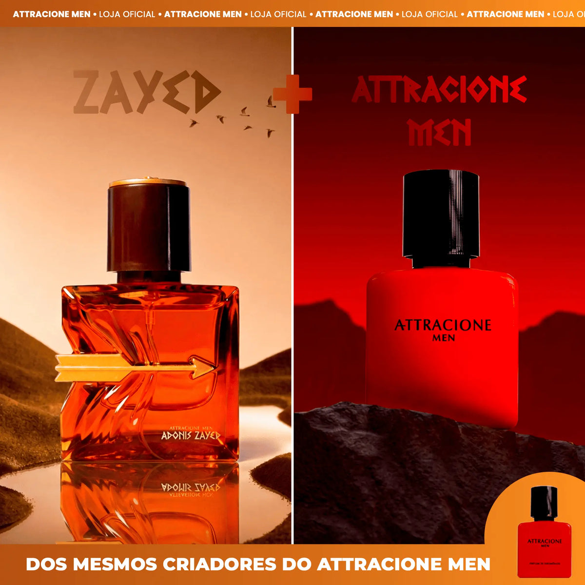 Kit Adonis Zayed + Attracione Men
