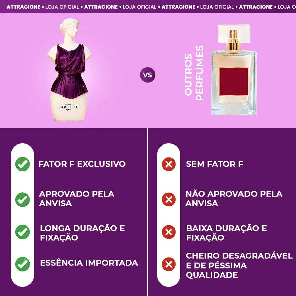 Kit Afrodite Nyx + Afrodite + Attracione Women