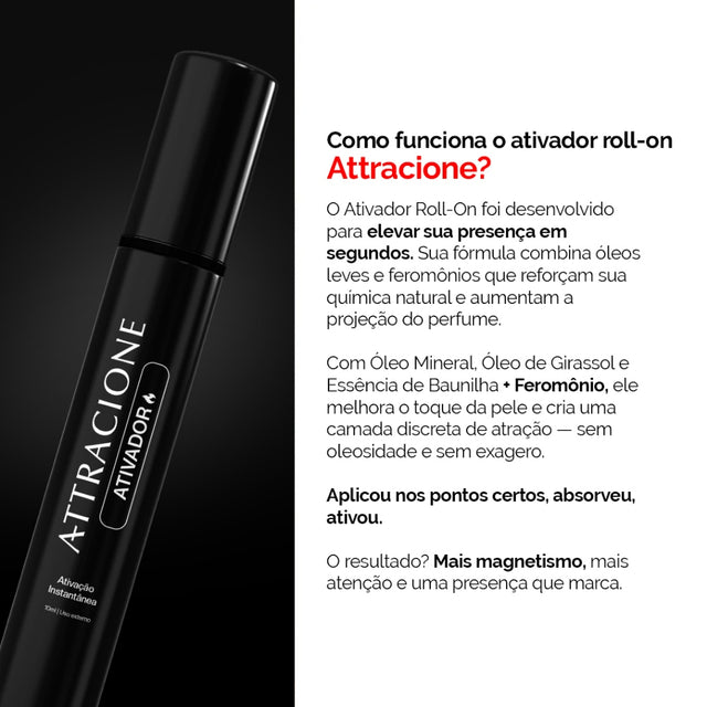 Ativador de Feromônios - Attracione (Unissex)