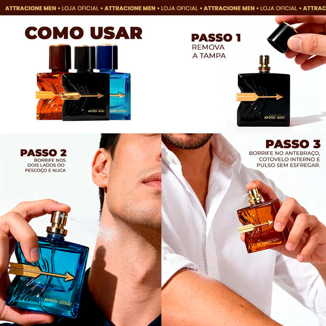Kit Adonis - O cheiro do homem que não precisa provar nada.