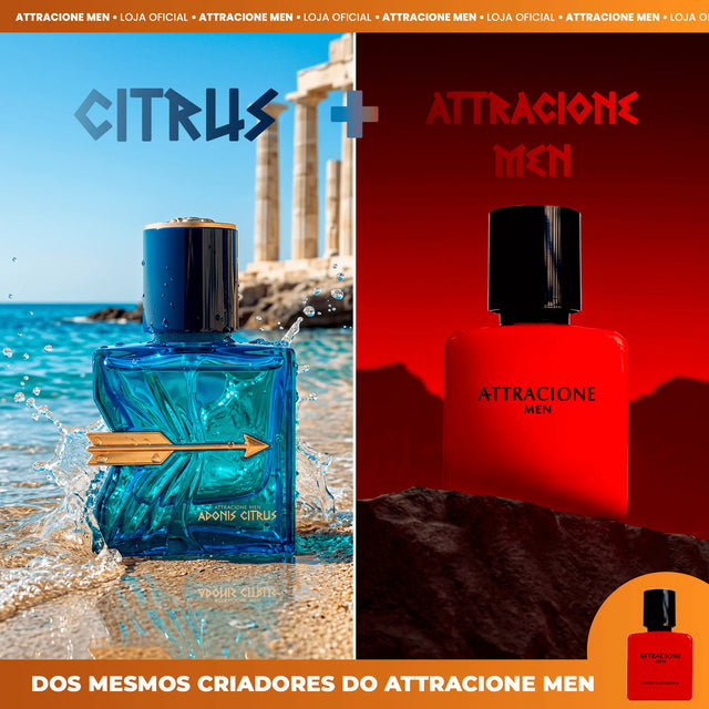Kit Adonis Citrus + Attracione Men
