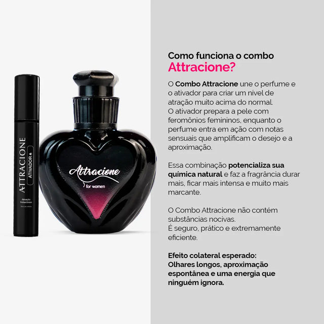 Kit Perfume Attracione + Ativador