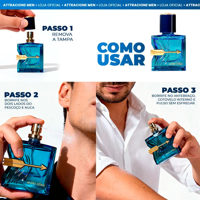 Adonis Citrus - O cheiro de quem não passa despercebido