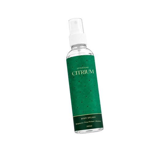 Body Splash Citrium 200ml - Fragrância Cítrica Refrescante, Leve e Ideal para o Dia a Dia