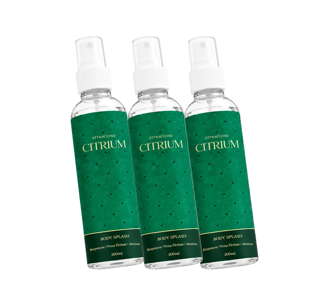 Body Splash Citrium 200ml - Fragrância Cítrica Refrescante, Leve e Ideal para o Dia a Dia
