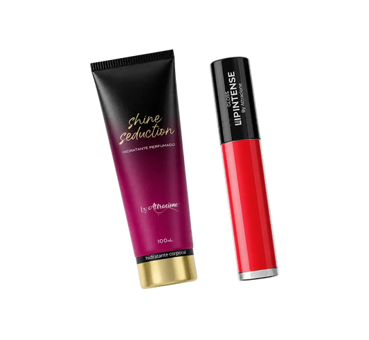Kit: Hidratante Shine Seduction + Gloss LipIntense