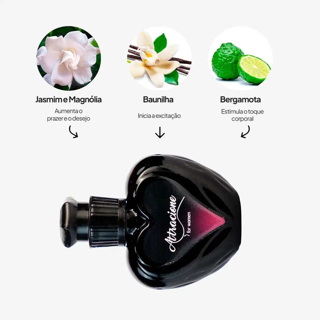 Perfume Attracione Sensual (Feromônios Ativados)