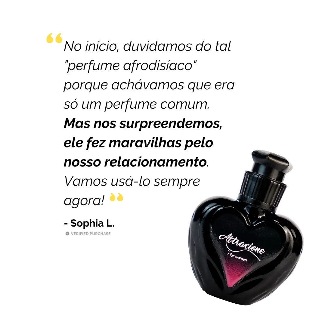 Perfume Attracione Sensual (Feromônios Ativados)