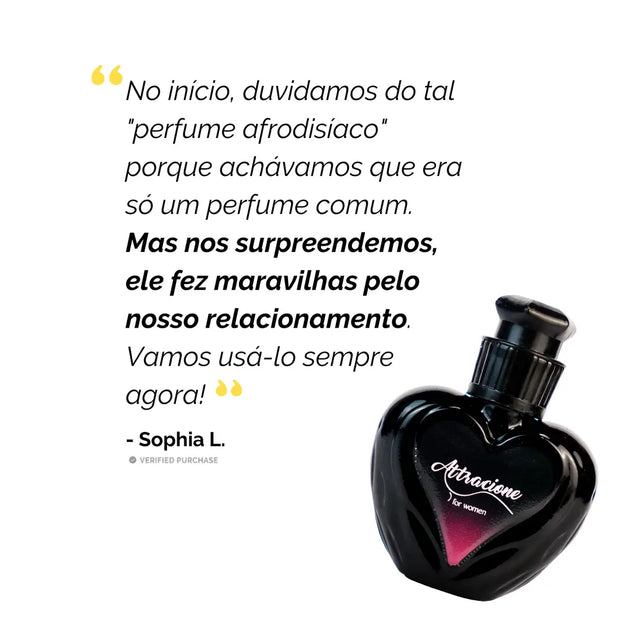Perfume Attracione Sensual (Feromônios Ativados)