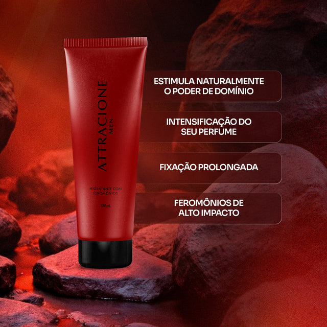 Hidratante Perfumado PT Attracione Men com Feromonas
