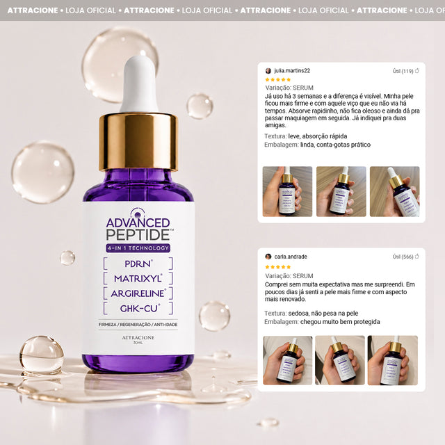 Advanced Peptide - 3 in 1 Tecnology
