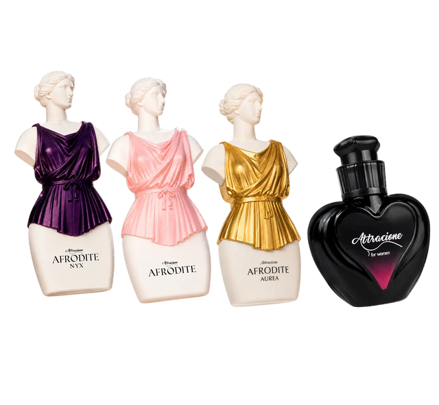 Kit Attracione Woman + Afrodite + Afrodite Aurea + Afrodite Nyx