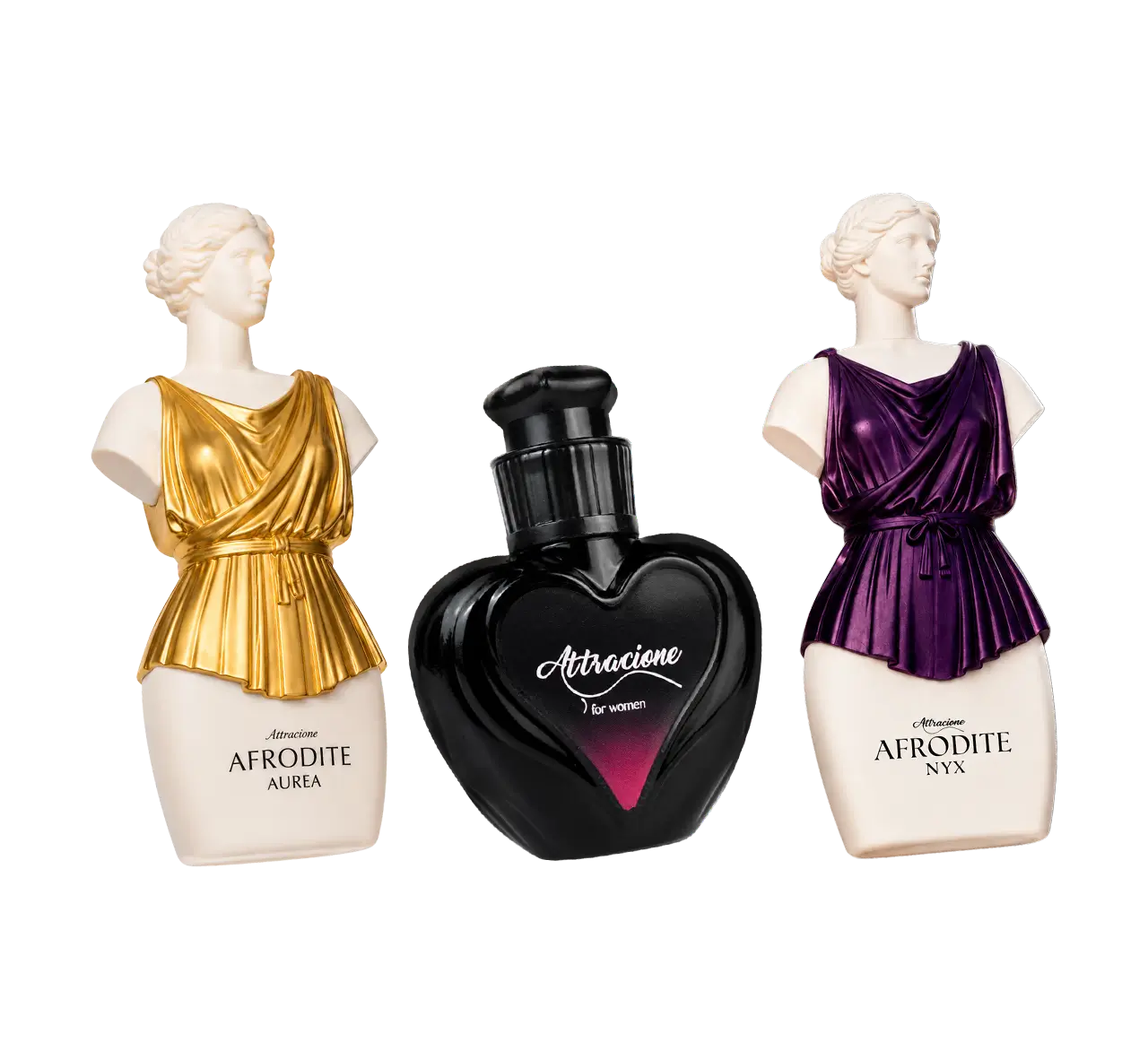 Kit Afrodite Aurea + Afrodite Nyx + Attracione Women
