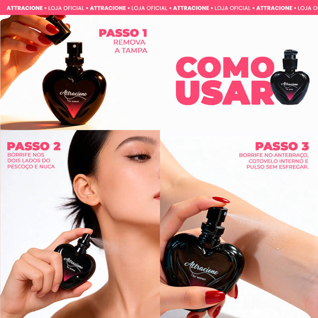 Perfume Attracione Sensual (Feromônios Ativados)