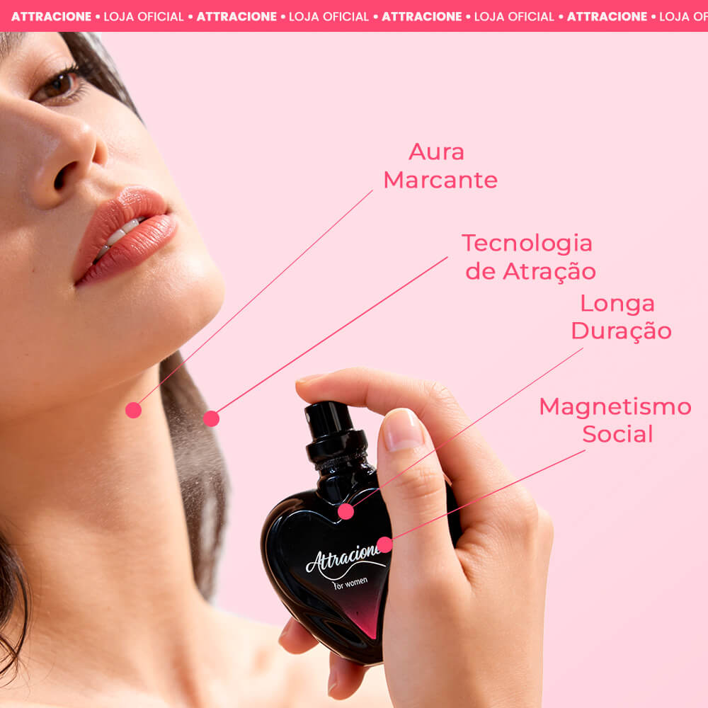 Perfume Attracione Sensual (Feromônios Ativados)