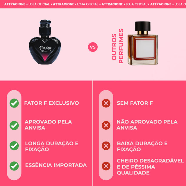 Perfume Attracione Sensual (Feromônios Ativados)