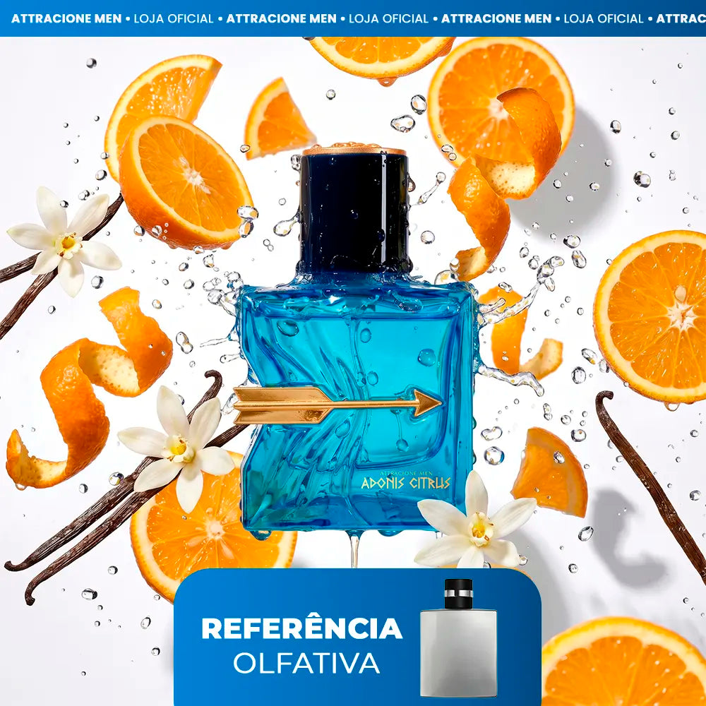 Adonis Citrus - O cheiro de quem não passa despercebido