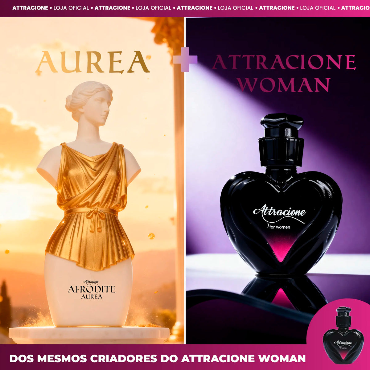 Kit Afrodite Aurea + Attracione Women
