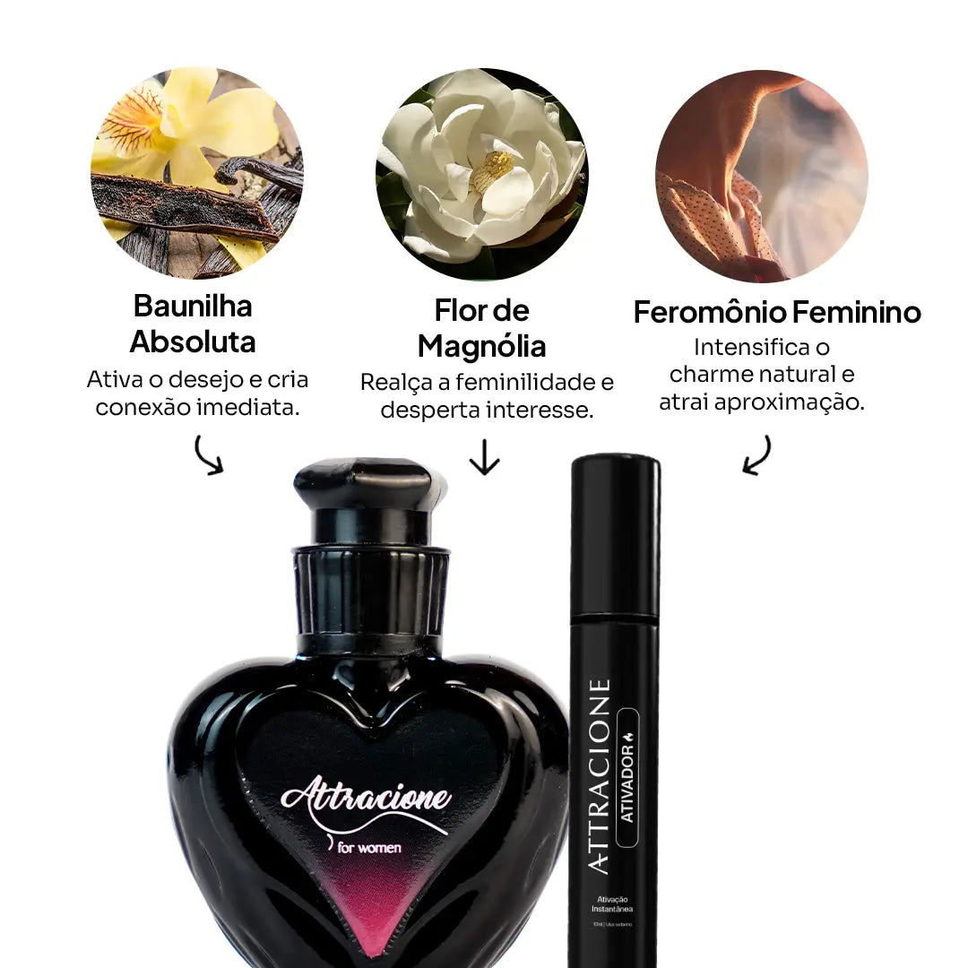 Kit Perfume Attracione + Ativador