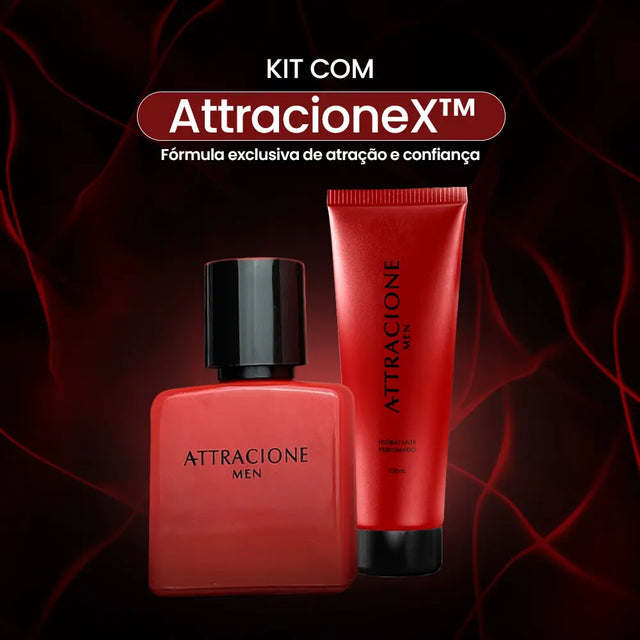 Kit Perfume Attracione Men + Hidratante