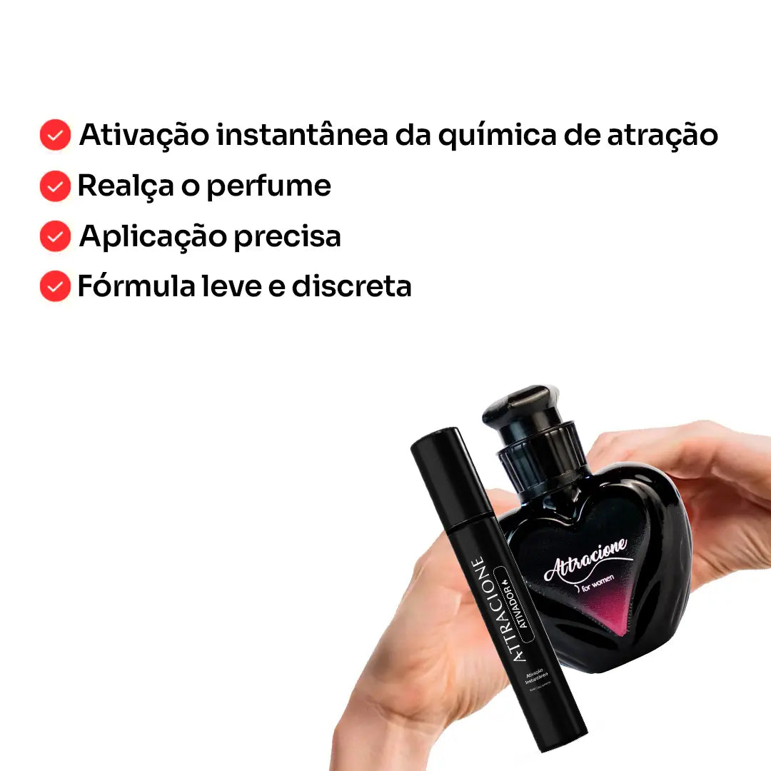 Kit Perfume Attracione + Ativador