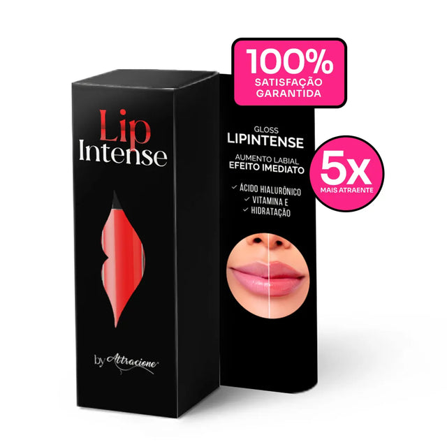 Kit: Perfume Attracione + Gloss Lip Intense