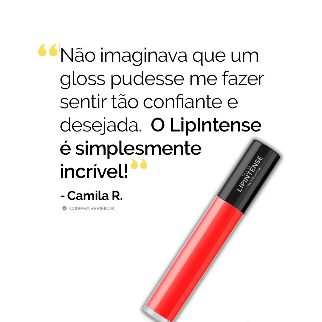 Gloss Lip Intense (LÁBIOS VOLUMOSOS)