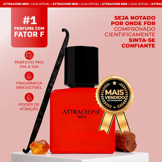 Attracione Men (Perfume Masculino com Feromônios Ativados)